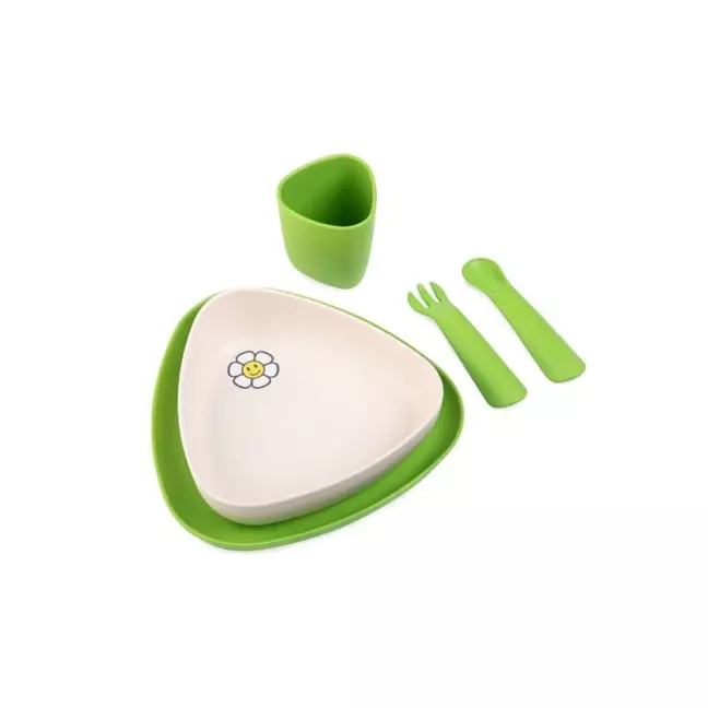 Ekoala Dining Set 5-teilig Bio Plastik Kol Ass 6m+