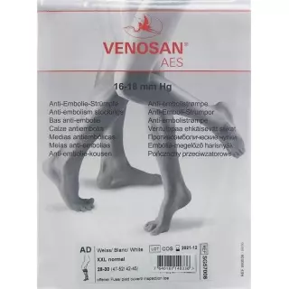 Venosan Aes Ad XXL Norm Open Белый 1 пара
