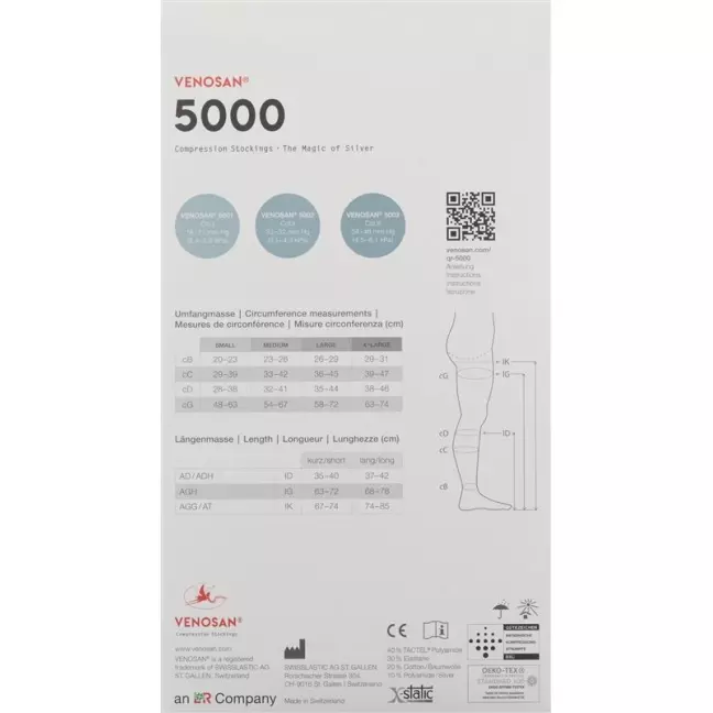 VENOSAN 5002 A-D KKL2 S короткая стрижка сафьян 1 пара