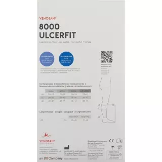 Venosan 8002 Ulcerfit Set A-d Kkl2 S Short