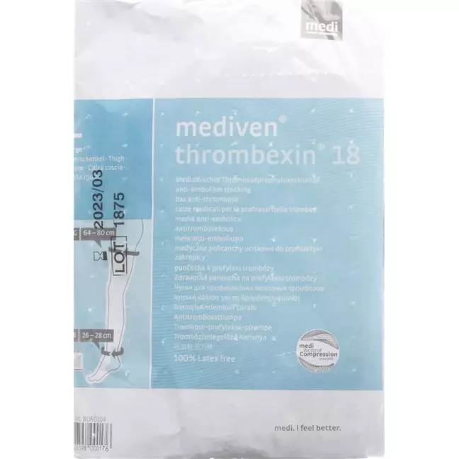 Чулки до бедра Mediven AG M Thrombex 18 1 пара