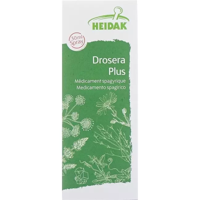 Heidak Spagyrik Drosera Plus Spray Flasche 30ml Heidak Spagyrik Drosera Plus Spray Flasche 30ml