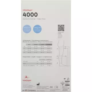 Venosan 4002 A-d Kkl2 S Lang Offen Anthra 1 Paar