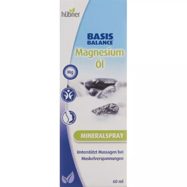 Huebner Balance Magnesium-Oel Mineralspray 60ml Huebner Balance Magnesium-Oel Mineralspray 60ml