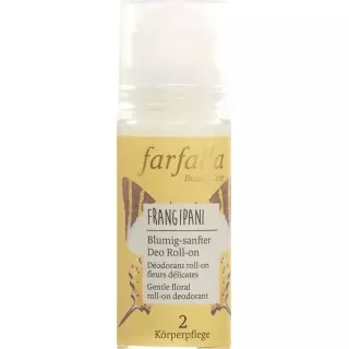 Шариковый дезодорант Frangipani Farfalla с цветочным рисунком 50 мл