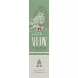 Крем для ног Arrow Бодрящий бальзам с лимоном, тюбик 65 мл