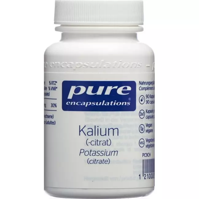 Pure Kalium Kapseln Neu Dose 90 Stück