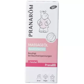 PRANAROM PranaBB массажное масло для живота и органическое питание