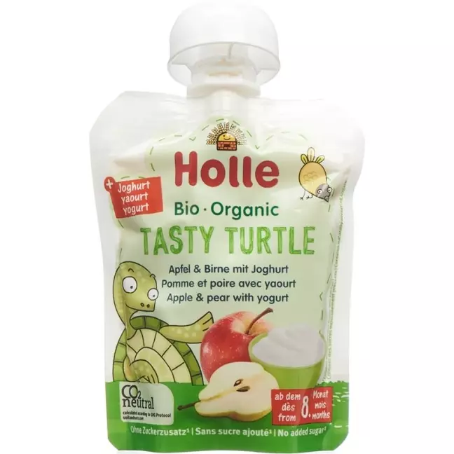 HOLLE Tasty Turtle яблоко-груша с йогуртом