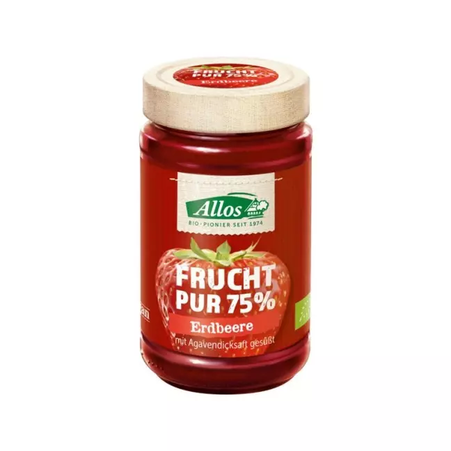 Варенье Allos Fruit Pure клубничное органическое 250г