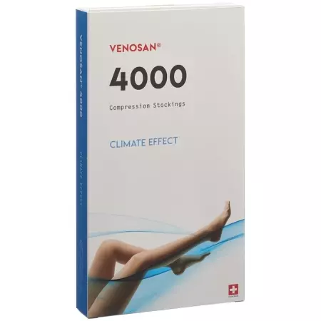 Venosan 4001 A-GH KKL1 L длинные закрытые черные мужские 1 пара