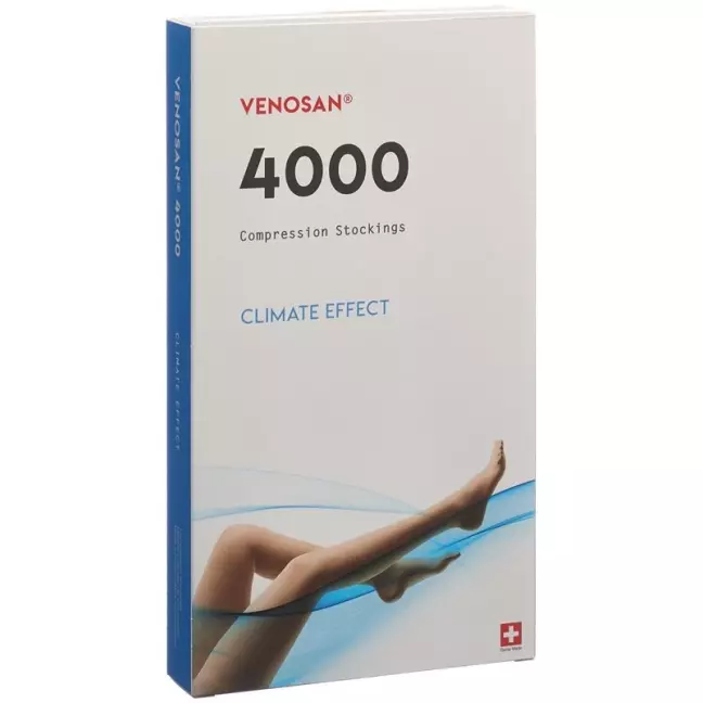 Venosan 4001 A-GH KKL1 L длинные закрытые черные мужские 1 пара