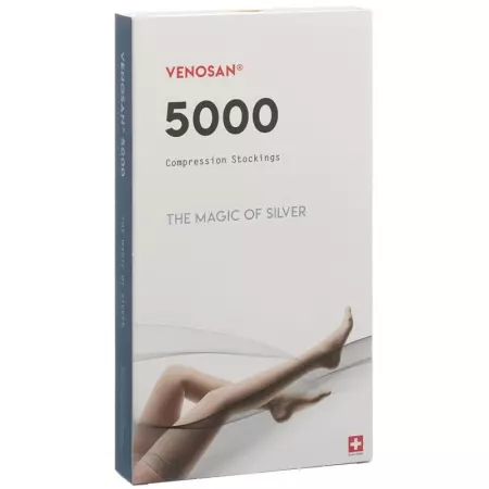 VENOSAN 5001 A-DH KKL1 L укороченный темно-синий 1 пара