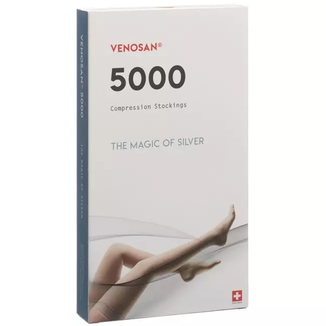 VENOSAN 5001 A-DH KKL1 L укороченный темно-синий 1 пара