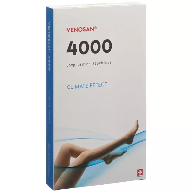 VENOSAN 4002 A-GH KKL2 L короткие открытые черные 1 пара