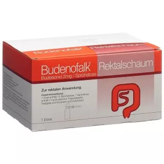 Budenofalk Rektsch 2 mg/dose 14 doses