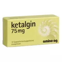 Ketalgin Zäpfchen 75mg 10 Stück