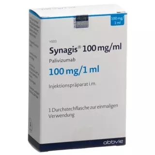 Synagis Injektionslösung 100mg/1ml Durchstechflasche