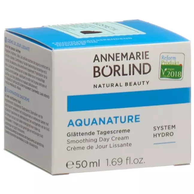 Boerlind Aquanature Разглаживающий дневной крем 50 мл Boerlind Aquanature Разглаживающий дневной крем 50 мл