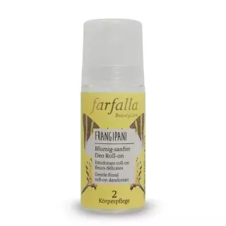 Шариковый дезодорант Frangipani Farfalla с цветочным рисунком 50 мл