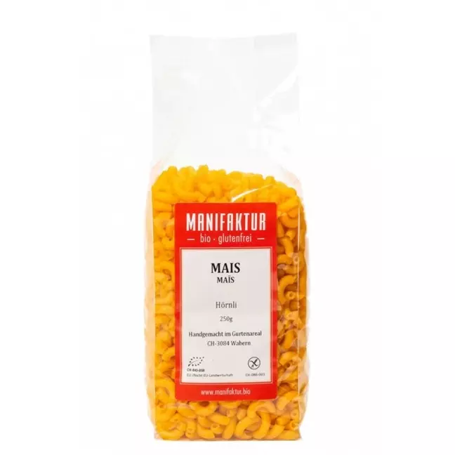 Круассаны кукурузные Manifaktur органические в пакете 250г Круассаны кукурузные Manifaktur органические в пакете 250г