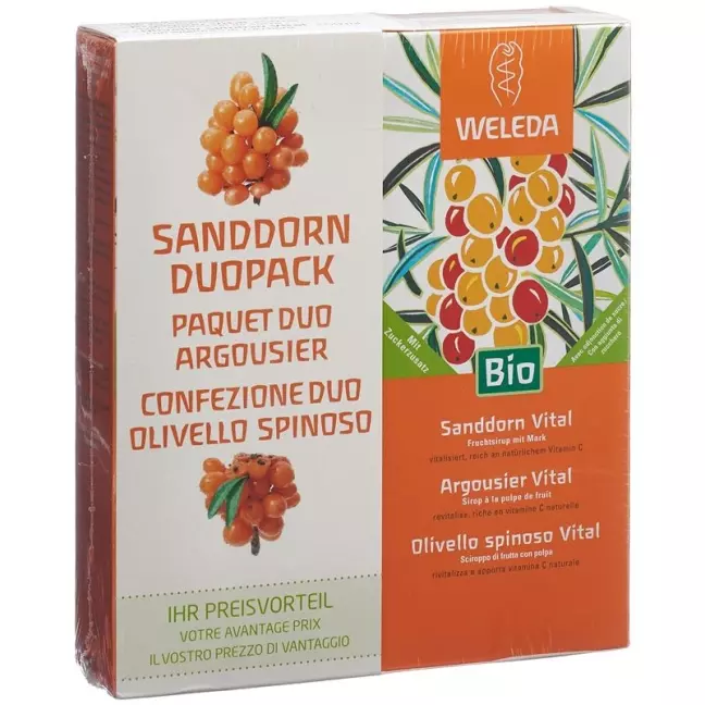 Weleda Sanddorn Vital Sirup Duo 2x 250ml