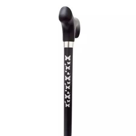 Supair Metallstock Butterfly 72-94.5cm Schwarz Derby