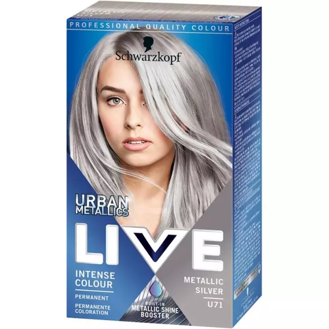 Live Urban Metallics U71 Metallic Silver Live Urban Metallics U71 Metallic Silver