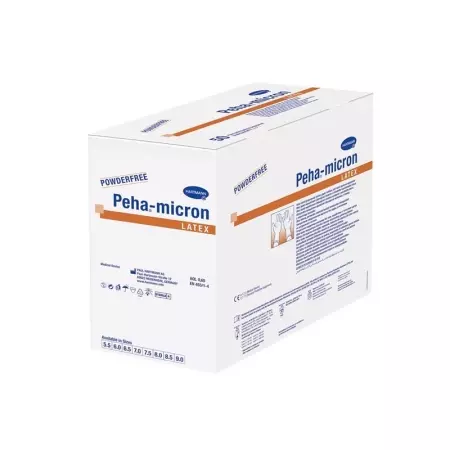 Peha-micron Latex Grösse 6.5 Puderfrei Steril 100 Stück Peha-micron Latex Grösse 6.5 Puderfrei Steril 100 Stück