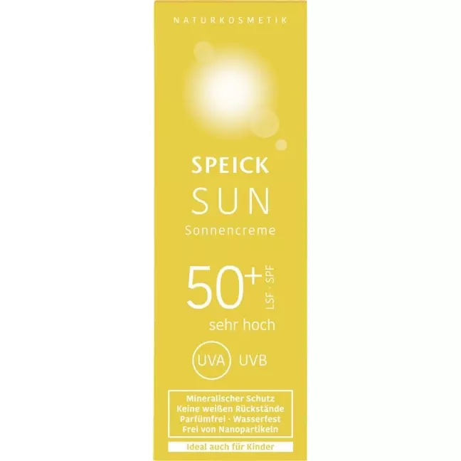 Speick солнцезащитный крем SPF 50 + Tb 60 мл
