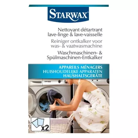 Starwax Wasch- & Spülmaschinen Entkalker 2x 75g Starwax Wasch- & Spülmaschinen Entkalker 2x 75g