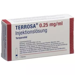 Terrosa Injektionslösung 250mcg/ml Patrone 2.4ml
