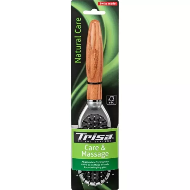 Trisa Natural Care hairbrush M Trisa Natural Care hairbrush M