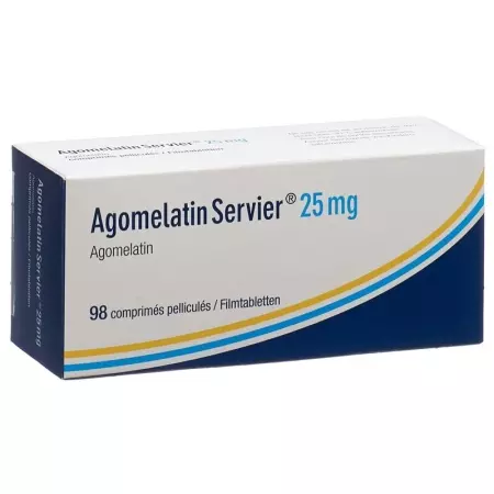 Agomelatin Servier Filmtabletten 25mg 98 Stück