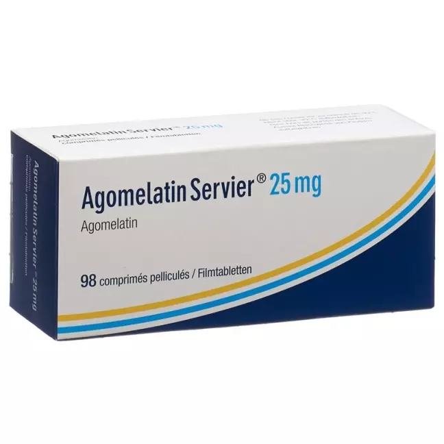 Agomelatin Servier Filmtabletten 25mg 98 Stück