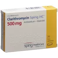 Clarithromycin Spirig HC Filmtabletten 500mg 20 Stück