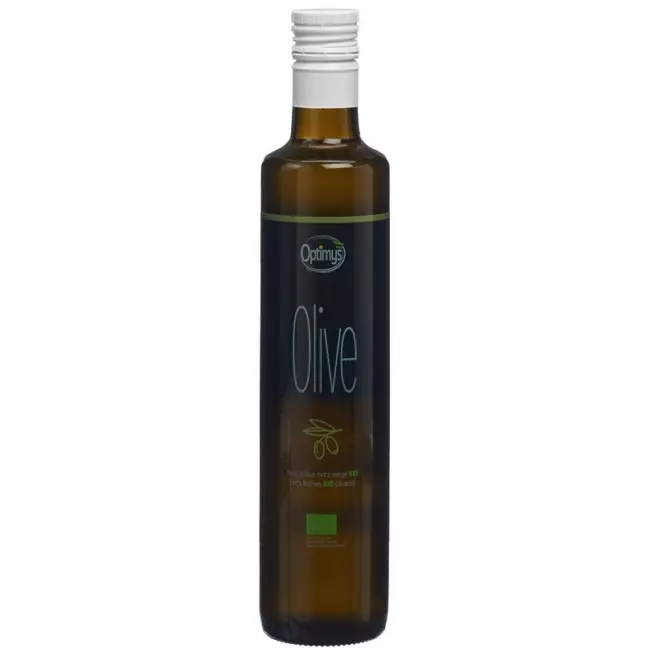 Органическая бутылка оливкового масла Optimys Extra Virgin, 50 мл