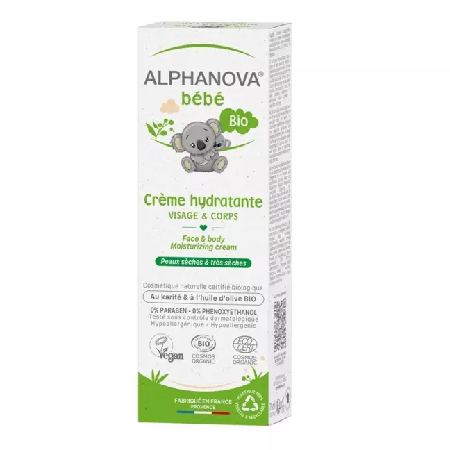 Alphanova BB Увлажняющий крем для лица в тюбике 75 мл