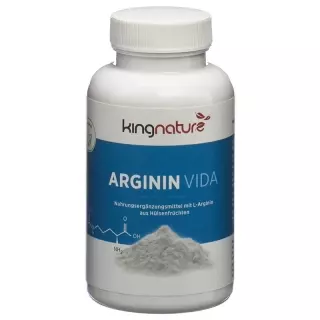 Kingnature Arginine Vida капсулы 2250 мг банка 120 штук